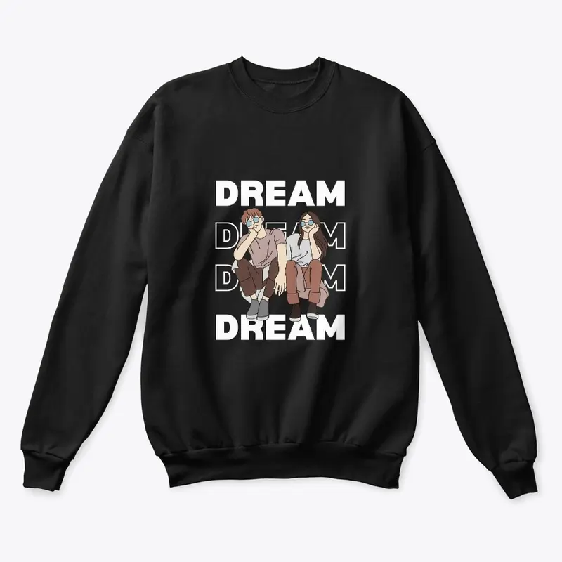 dream couple t shirt black cute couple